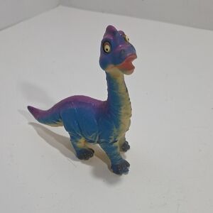 CPT Squeezable Purple and Blue Dinosaur Toy